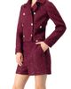 IVONNE IVONNE Double-Breasted Short Jacket - 3