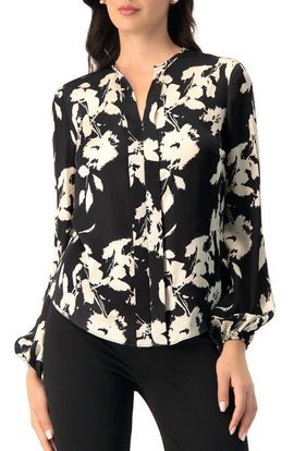 IVONNE IVONNE Double front Placket Satin Shirt