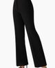 IVONNE IVONNE Flare Leg, High-Waist Light-Stretch Twill Pants - 3