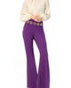 IVONNE IVONNE Flared Pants with Back Pleats - 5
