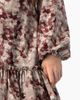 IVONNE IVONNE Floral-print Long-sleeve Fit-and-flare Dress - 5
