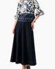 IVONNE IVONNE Floral Blouse with Sleeve Ruffles - 3