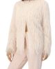 IVONNE IVONNE Fringe Coat with Snap Closures - 3