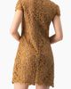 IVONNE IVONNE Guipure Lace Cap-Sleeve Shift Dress - 2