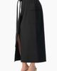 IVONNE IVONNE High-Rise Belted Straight Midi Skirt with Side Slit - 3