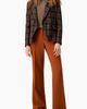 IVONNE IVONNE High-Rise Semi-Flare Trousers - 5