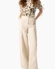 IVONNE IVONNE High-Waist Wide-Leg Linen Tailored Pants - 4