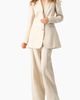 IVONNE IVONNE High-Waist Wide-Leg Linen Tailored Pants - 5