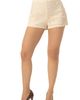 IVONNE IVONNE High-Waisted Sequined Lace Shorts - 1