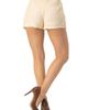 IVONNE IVONNE High-Waisted Sequined Lace Shorts - 2
