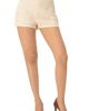 IVONNE IVONNE High-Waisted Sequined Lace Shorts - 3