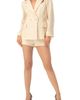 IVONNE IVONNE High-Waisted Sequined Lace Shorts - 4