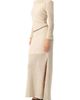 IVONNE IVONNE High Neck Knitted Long Dress - 3