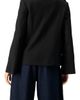 IVONNE IVONNE High Neck Military Style Coat - 2