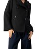 IVONNE IVONNE High Neck Military Style Coat - 3