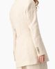 IVONNE IVONNE Linen Tailored Two-Button Blazer - 2