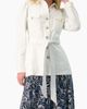 IVONNE IVONNE Long Biker Jacket with Belt - 1