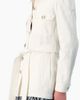 IVONNE IVONNE Long Biker Jacket with Belt - 4