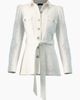 IVONNE IVONNE Long Biker Jacket with Belt - 5