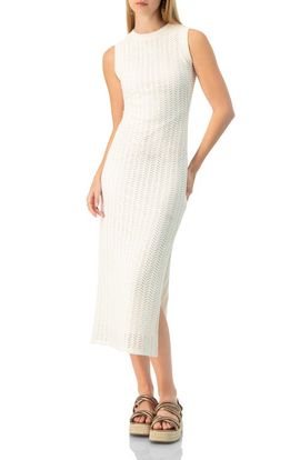 IVONNE IVONNE Long Knitted Sleeveless Dress