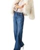IVONNE IVONNE Long Sleeve Polka Dot Blouse with Neck Tie - 5