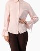 IVONNE IVONNE Long Sleeve Striped Shirt - 1