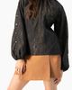 IVONNE IVONNE Long Sleeve V-Neck Blouse - 3