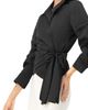 IVONNE IVONNE Long Sleeve Wrap Shirt - 3