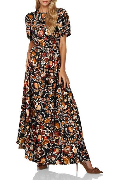 IVONNE IVONNE Maxi Dress with Open Back