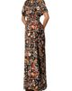 IVONNE IVONNE Maxi Dress with Open Back - 3