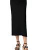 IVONNE IVONNE Midi Knit Skirt with Side Slits - 1