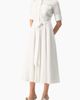 IVONNE IVONNE Patch-Pocket Belted Button-Front Midi Shirt Dress - 3