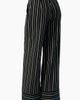 IVONNE IVONNE Pinstripe High-Waist Wide-Leg Relaxed Trousers - 2
