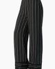 IVONNE IVONNE Pinstripe High-Waist Wide-Leg Relaxed Trousers - 3