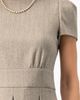 IVONNE IVONNE Pleated-skirt Dress With Cap Sleeves - 5
