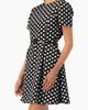 IVONNE IVONNE Polka Dot A-Line Short Dress - 3