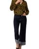 IVONNE IVONNE Polka Dot Straight Blouse - 5