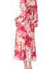 IVONNE IVONNE Puff Sleeve Floral Maxi Dress - 2