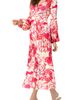 IVONNE IVONNE Puff Sleeve Floral Maxi Dress - 3