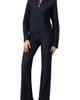 IVONNE IVONNE Ribbed Knit Sweater with Neckline Zipper - 3