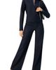 IVONNE IVONNE Ribbed Knit Sweater with Neckline Zipper - 4