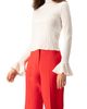 IVONNE IVONNE Ribbed Long-Sleeve Top with Flared Cuffs - 3