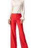 IVONNE IVONNE Ribbed Long-Sleeve Top with Flared Cuffs - 4