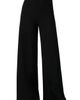 IVONNE IVONNE Ribbed Wide-Leg Culotte Pants - 1