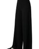 IVONNE IVONNE Ribbed Wide-Leg Culotte Pants - 3