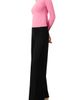 IVONNE IVONNE Ribbed Wide-Leg Culotte Pants - 5