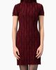 IVONNE IVONNE Ruffle-collar Turtleneck Dress - 1