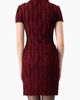 IVONNE IVONNE Ruffle-collar Turtleneck Dress - 2