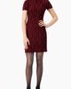 IVONNE IVONNE Ruffle-collar Turtleneck Dress - 3