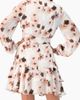 IVONNE IVONNE Ruffled Skirt Short Floral Print Dress - 2